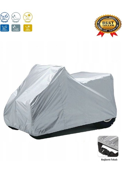 Kuba Jumbo 300 Su Geçirmez Atv Brandası Gri