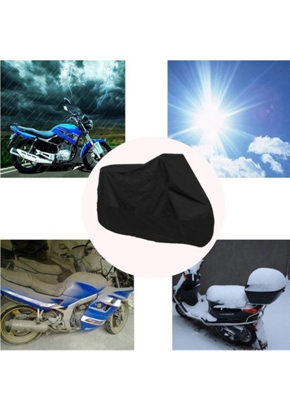 Bisan Sunway Fks 125 Motosiklet Brandası Motor Branda-Siyah