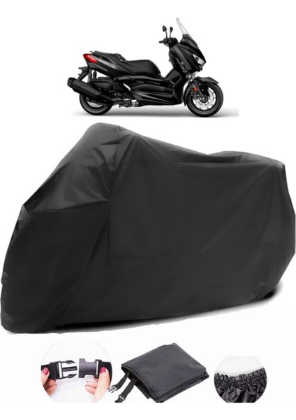 Yamaha X-Max 400 Iron Max Siyah Motosiklet Branda Su Geçirmez Dayanıklı Kumaş