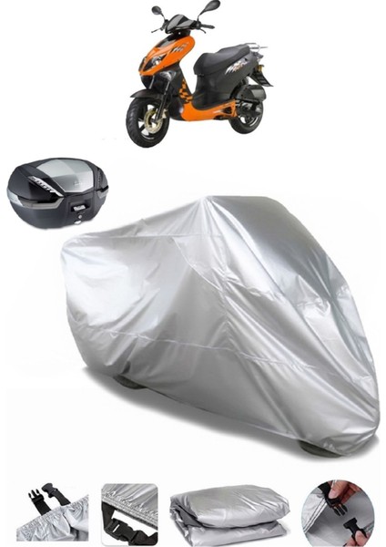 Keeway Arn 125 Arka Çanta Uyumlu Motosiklet Brandası Lüx Kalite Kalın Yüksek Kalite