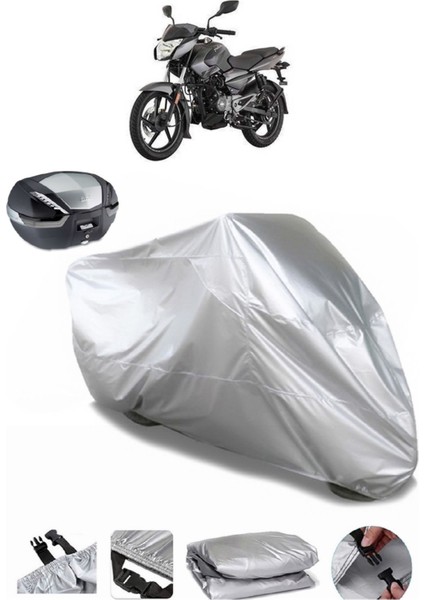 Bajaj Pulsar Ns 125 Arka Çanta Uyumlu Motosiklet Brandası Lüx Kalite Kalın Yüksek Kalite