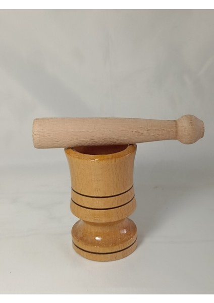 Doğal Şık Bambu Havan Sarımsak Ezici fırsatları