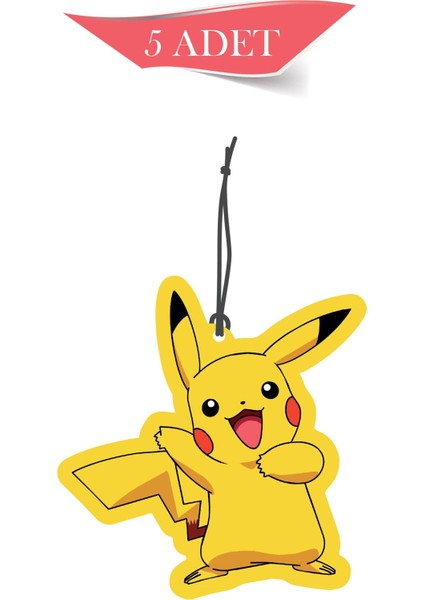 Bymeyla Pikachu Temalı Oto Kokusu ve Oto Aksesuarı