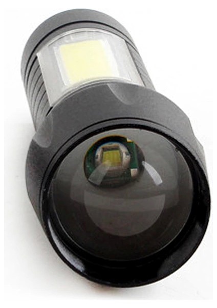 Ynt İthalat Mini Çok Güçlü Şarjlı El Feneri (Xpe-Cob LED )  WT-030