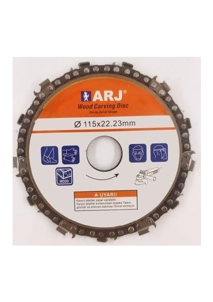 Zincirli Ahşap Dairesel Testere 115 mm