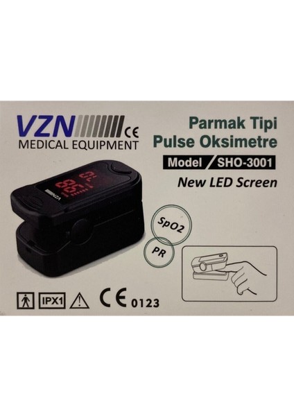 SHO-3001 Parmak Tipi Pulse Oksimetre Saturasyon