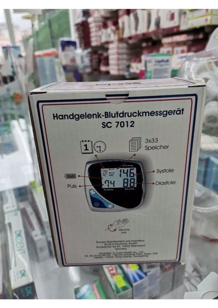 Bilekten Ölçer Tansiyon Aleti (SC-7012). fırsatları