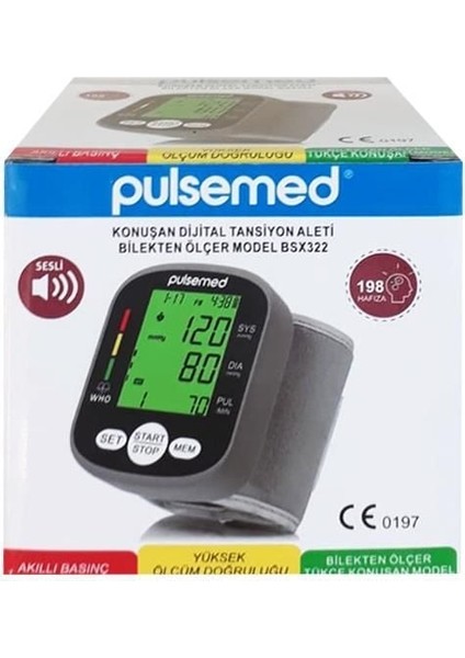 BSX322 Konuşan Tansiyon Aleti