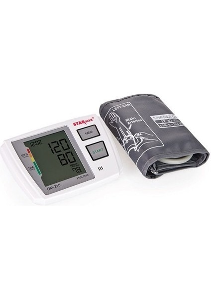 Starmax DM-215 Üst Koldan Konuşan Tansiyon Aleti