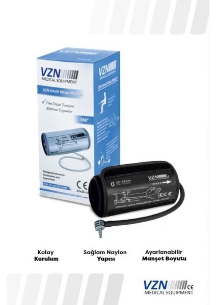 Dijital Tansiyon Aleti Yedek Manşon - Intelli Warp Manşet fiyatları