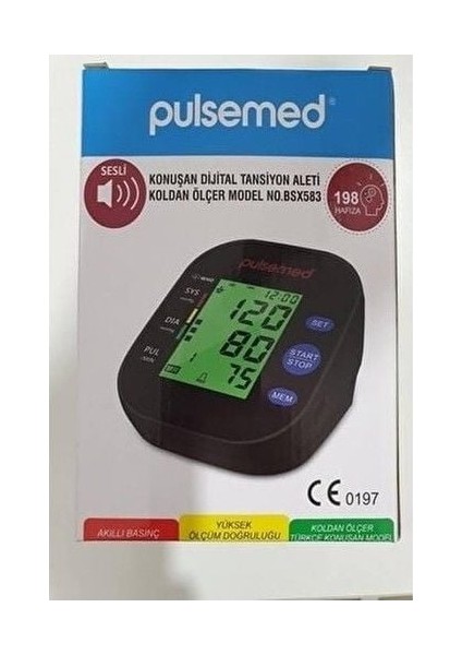 BSX583 Konuşan Dijital Tansiyon Aleti