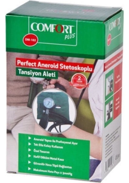 DM-102 Perfect Aneroid Stetoskoplu Tansiyon Aleti fırsatları