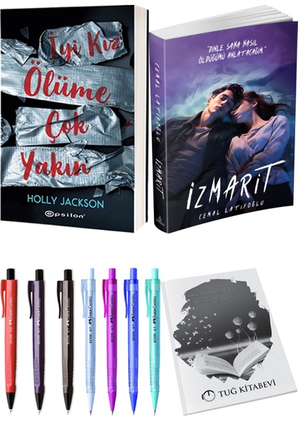Izmarit Cemal Latifoğlu ve Epsilon Yayınevi Iyi Kız Ölüme Çok Yakın Holly Jackson 2li Set
