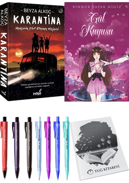 Gül Kuyusu 1 Binnur Şafak Nigiz ve Karantina 1 Beyza Alkoç 2li Set