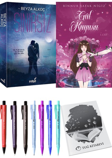 Gül Kuyusu 1 Binnur Şafak Nigiz ve Sınırsız Beyza Alkoç 2li Set