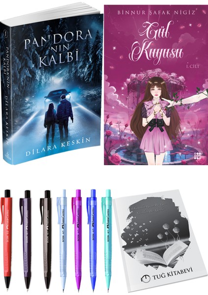 Gül Kuyusu 1 Binnur Şafak Nigiz ve Ephesus Yayınları Pandora'nın Kalbi 1 Dilara Keskin 2li Set