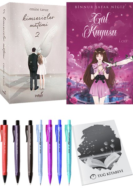 Gül Kuyusu 1 Binnur Şafak Nigiz ve Kimsesizler Matemi 2 Emine Tavuz 2li Set