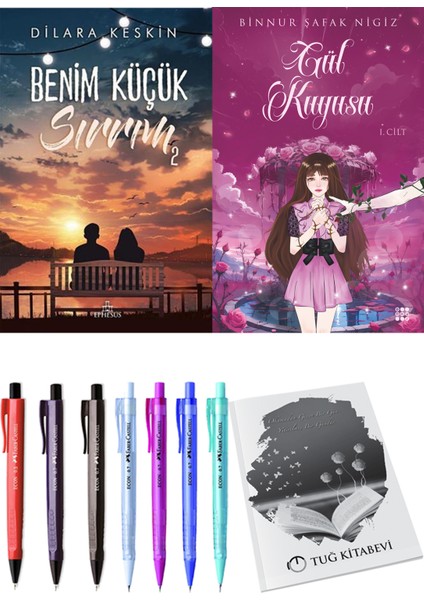 Gül Kuyusu 1 Binnur Şafak Nigiz ve Ephesus Yayınları Benim Küçük Sırrım 2 Dilara Keskin 2li Set