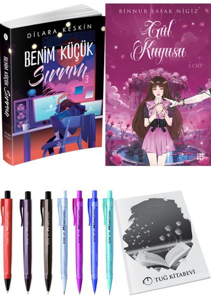 Gül Kuyusu 1 Binnur Şafak Nigiz ve Ephesus Yayınları Benim Küçük Sırrım 3 Dilara Keskin 2li Set