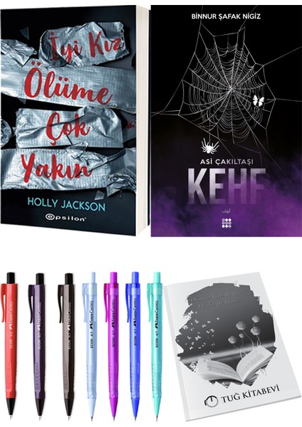 Asi Çakıltaşı 1 Kehf Binnur Şafak Nigiz ve Epsilon Yayınevi Iyi Kız Ölüme Çok Yakın Holly Jackson 2li Set