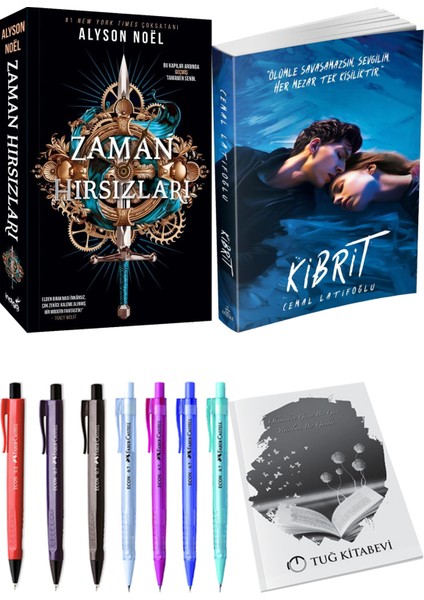 Kibrit Cemal Latifoğlu ve Zaman Hırsızları Alyson Noel 2li Set