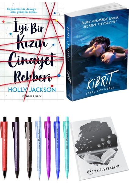 Kibrit Cemal Latifoğlu ve Epsilon Yayınevi Iyi Bir Kızın Cinayet Rehberi Holly Jackson 2li Set