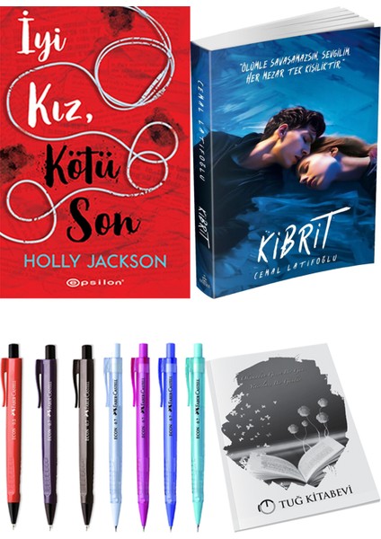 Kibrit Cemal Latifoğlu ve Epsilon Yayınevi Iyi Kız Kötü Son Holly Jackson 2li Set
