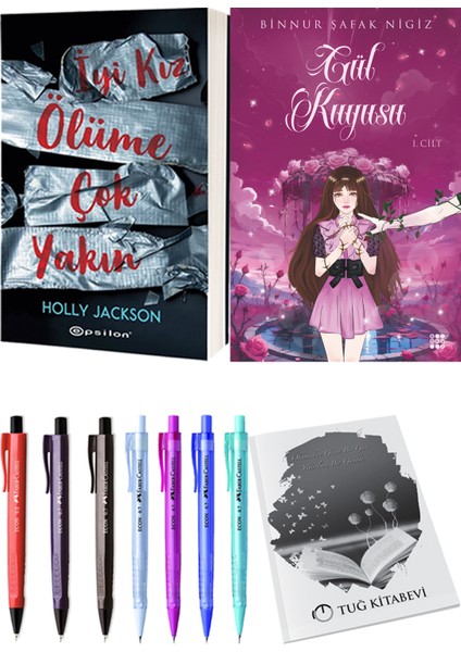 Gül Kuyusu 1 Binnur Şafak Nigiz ve Epsilon Yayınevi Iyi Kız Ölüme Çok Yakın Holly Jackson 2li Set
