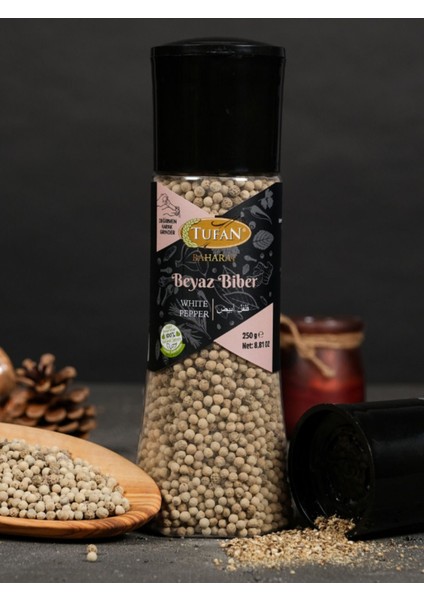 Beyaz Biber (Değirmen Kapak) 250 gr