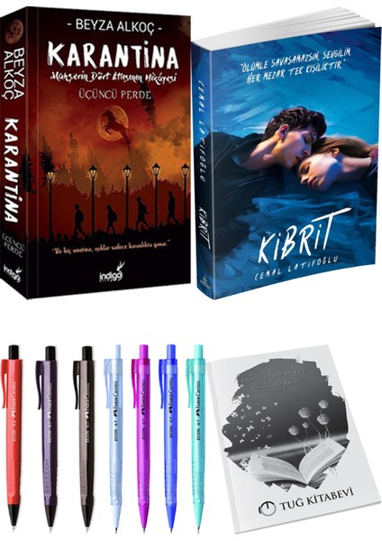 Kibrit Cemal Latifoğlu ve Karantina 3 Beyza Alkoç 2li Set