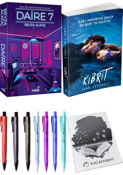 Kibrit Cemal Latifoğlu ve Daire 7 Beyza Alkoç 2li Set