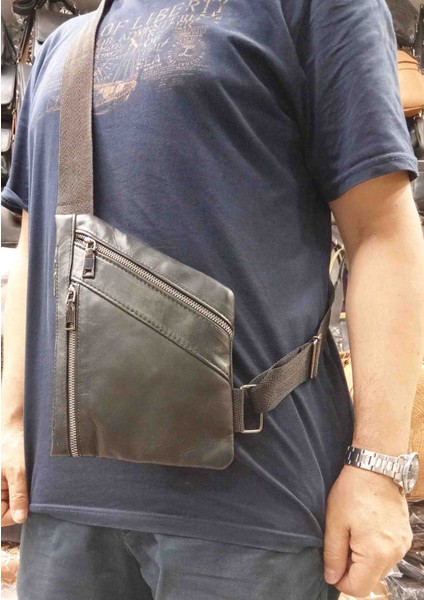 Deri Göğüs Çantası Badybag fırsatları