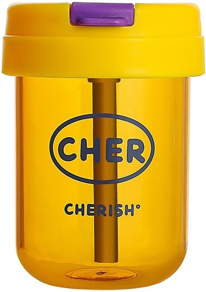 YUEKEDA-300ML Mini Çocuk Pipetli Su Bardağı (Yurt Dışından)