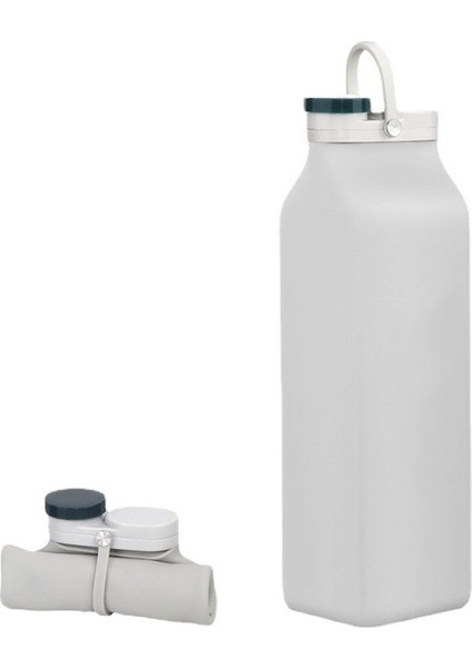 Yuekeda-Doğa Sporları Taşınabilir Silikon Katlanır Su Bardağı 600ML (Yurt Dışından)