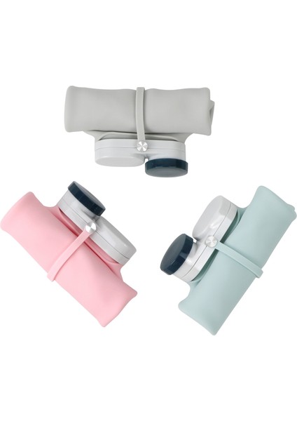 Yuekeda-Doğa Sporları Taşınabilir Silikon Katlanır Su Bardağı 600ML (Yurt Dışından)