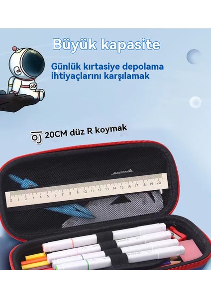 Pen Çantası, Büyük Kapasitet, Kirli Dirençli Durum Çantası, Ilk Okul Öğrencisinin S Üslü Çoklu Çalışma Odası Kutusu (Yurt Dışından)