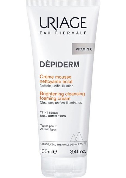 Uriage Depiderm Brightening Cleansing Foaming Creme 100 ml