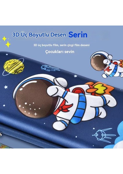 Pen Çantası, Büyük Kapasitet, Kirli Dirençli Durum Çantası, Ilk Okul Öğrencisinin S Üslü Çoklu Çalışma Odası Kutusu (Yurt Dışından)