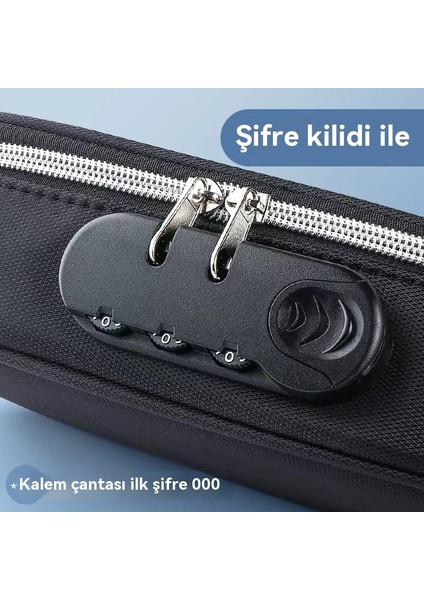 Minimalist Kalem Davası, Büyük Kapasitet Yüksek Çantası, Parola Kilit Kalem Davası, Kalem Davası, Kalem Davası (Yurt Dışından) modelleri