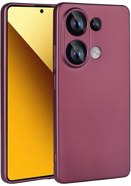 Xiaomi Poco M6 Pro 4g Uyumlu Alt Kılıf Premier Silikon Kapak-Koyu Mor