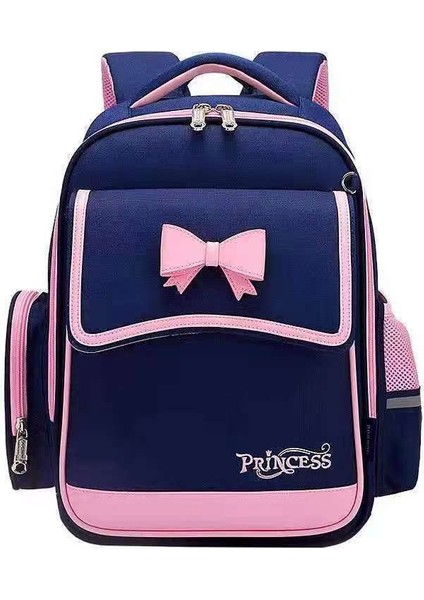 Ilkokul Öğrencileri Için Fiyonklu Okul Çantası, Kızların Yükünü Azaltan Omurga Koruması, Kadınlar Için 1-3-6. Sınıf Çocuklar Için Sevimli Hafif Sırt Çantası (Yurt Dışından)