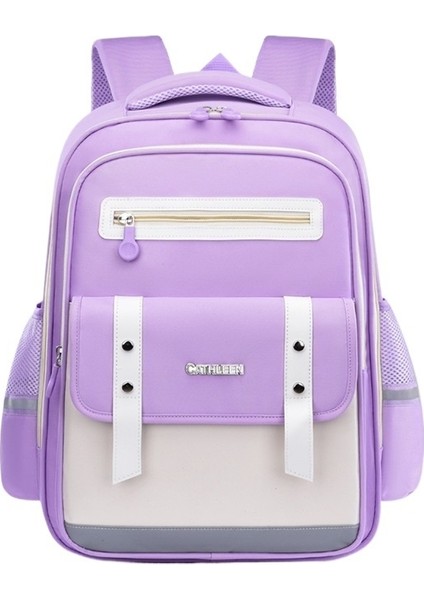 Ilkokul Öğrencileri Için Büyük Kapasiteli, Su Geçirmez, Hafif ve Yük Azaltıcı Okul Çantası, 1-3-6. Sınıflar Için Çocuk Bel Koruyucu Sırt Çantası (Yurt Dışından)