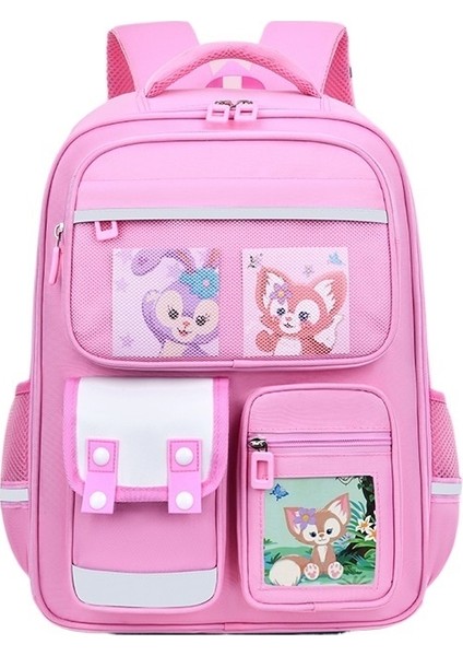 Ilkokul Öğrencileri Için Yükü Azaltan ve Omurgayı Koruyan Çocuksu ve Sevimli Okul Çantası, 1-6. Sınıflar Için Şık Sırt Çantası, Su Geçirmez Büyük Kapasiteli Sırt Çantası (Yurt Dışından)