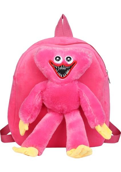 Poppy'nin Hafif Okul Çantası Karikatür Sevimli Çocuk Peluş Sırt Çantası (Yurt Dışından)