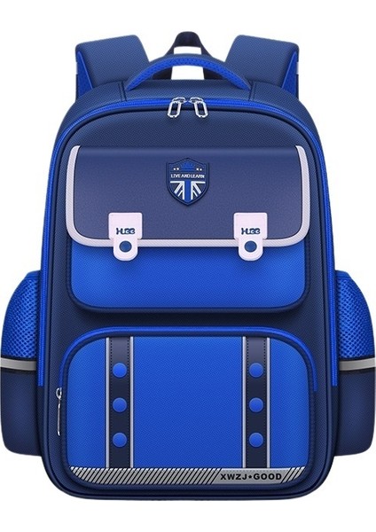 3-6. Sınıftaki Erkek Çocuklar Için Yeni Ingiliz Tarzı Ilkokul Çantası, Hafif Omurga Koruyucusu (Yurt Dışından)