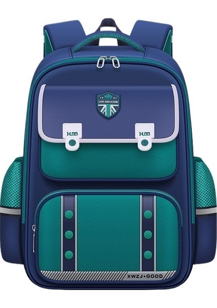 3-6. Sınıftaki Erkek Çocuklar Için Yeni Ingiliz Tarzı Ilkokul Çantası, Hafif Omurga Koruyucusu (Yurt Dışından)