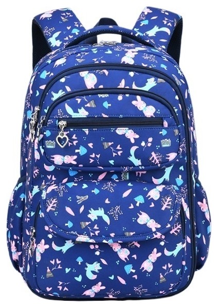 Ilköğretim Okul Çantası Kız 1-3-6 Sınıf Çocuk Sırt Çantası Dekompresyon Süper Hafif (Yurt Dışından)
