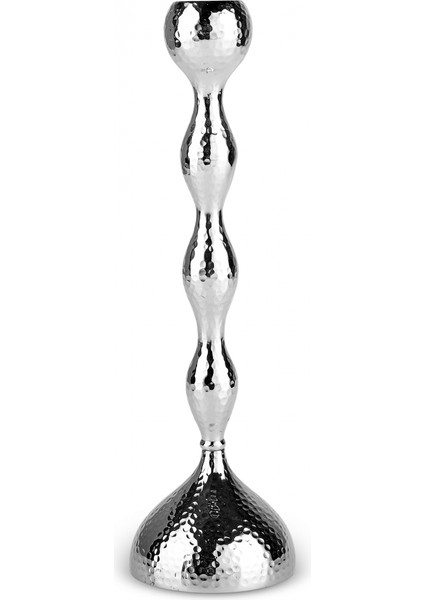 Arlen Tekli Şamdan Silver 27 cm