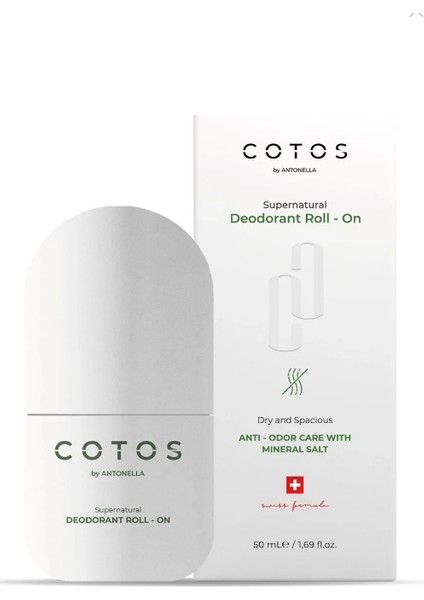 Anti-Odor Care With Mineral Salt Deodorant Roll-On (Antiperspirant-Doğal Mineral Tuz)
