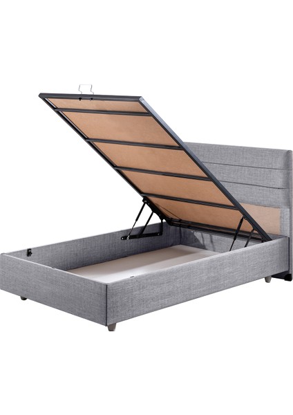 Sofia Tek Kişilik Baza Başlık Comfort Yatak Seti - Açık Gri fırsatları